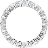 10K White Gold 2 3/4 CTW Lab-Grown Diamond Eternity Band Size 7