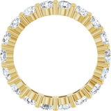14K Yellow Gold 3 1/4 CTW Lab-Grown Diamond Eternity Band Size 7