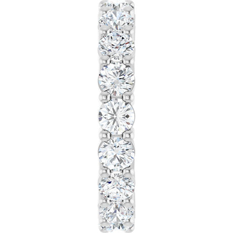 10K White Gold 3 1/4 CTW Lab-Grown Diamond Eternity Band Size 7