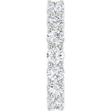 10K White Gold 3 1/4 CTW Lab-Grown Diamond Eternity Band Size 7