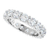 14K White Gold 3 1/2 CTW Lab-Grown Diamond Eternity Band Size 7