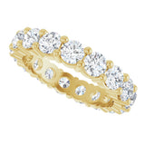 14K Yellow Gold 3 1/2 CTW Lab-Grown Diamond Eternity Band Size 7