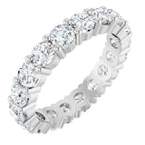 10K White Gold 3 1/4 CTW Lab-Grown Diamond Eternity Band Size 7