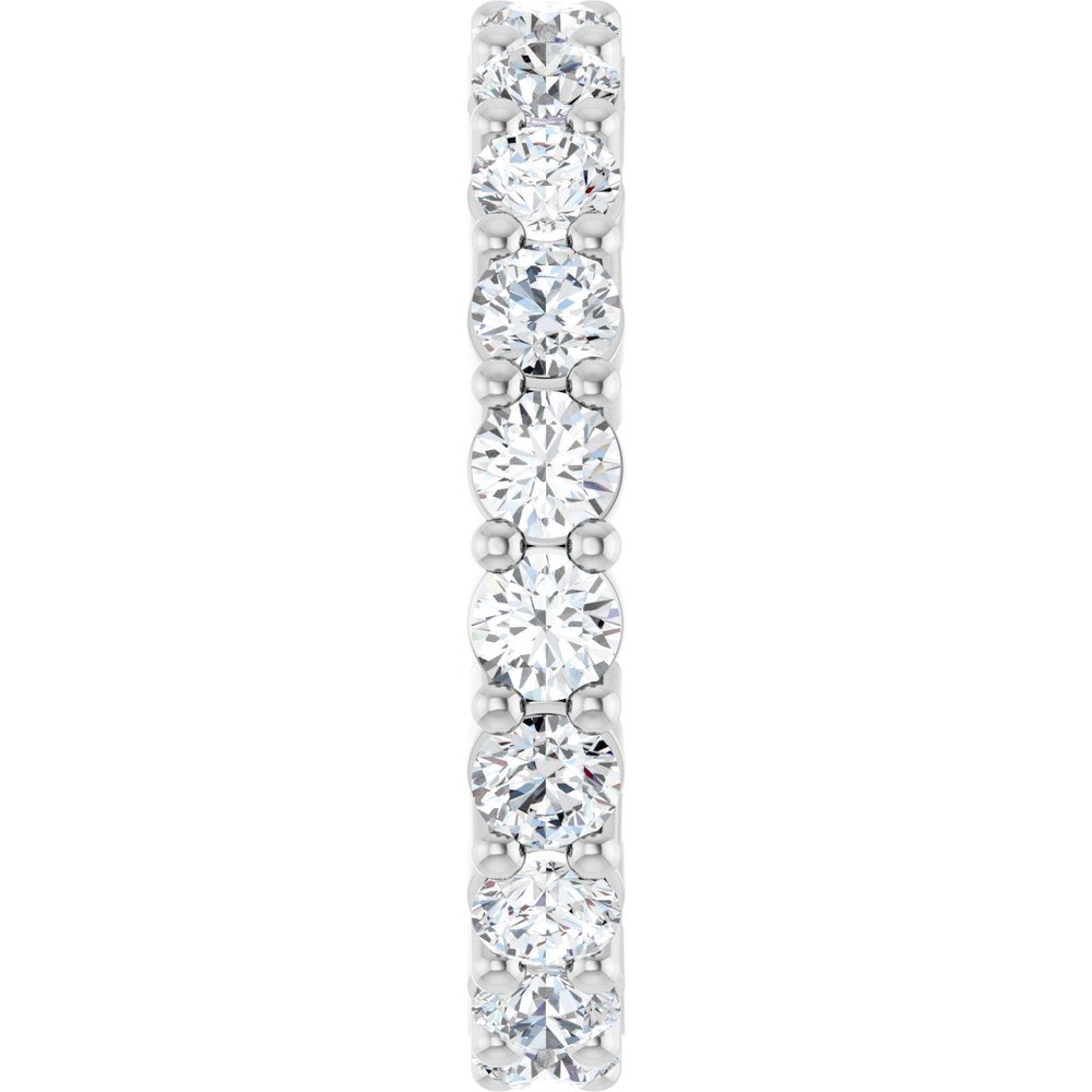 Platinum 1 5/8 CTW Lab-Grown Diamond Eternity Band Size 4.5