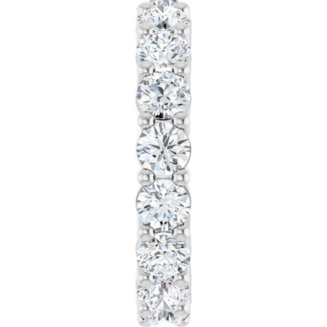 10K White Gold 3 1/2 CTW Lab-Grown Diamond Eternity Band Size 7