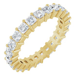 14K Yellow 2 1/3 CTW Natural Diamond Eternity Band Size 7