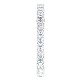 Platinum 1 1/2 CTW Natural Diamond Eternity Band Size 7