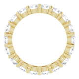 14K Yellow Gold 2 7/8 CTW Lab-Grown Diamond Eternity Band Size 7.5