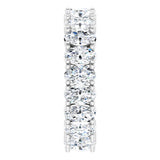 14K White Gold 3 3/4 CTW Lab-Grown Diamond Eternity Band Size 8