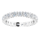 14K White 1 3/4 CTW Lab-Grown Diamond Eternity Band Size 5