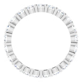 14K White 1 3/4 CTW Lab-Grown Diamond Eternity Band Size 5