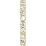 14K Yellow Gold 1 3/8 CTW Lab-Grown Diamond Eternity Band Size 7