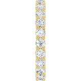 14K Yellow 1 3/8 CTW Lab-Grown Diamond Eternity Band Size 7
