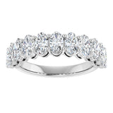 14K White Gold 2 3/4 CTW Lab-Grown Diamond Anniversary Band
