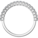 14K White Gold 1/3 CTW Natural Diamond Anniversary Band