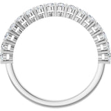 14K White 1/2 CTW Lab-Grown Diamond Anniversary Band