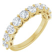 14K Yellow Gold 1 1/2 CTW Lab-Grown Diamond Anniversary Band