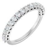 14K White Gold 1/2 CTW Lab-Grown Diamond Anniversary Band
