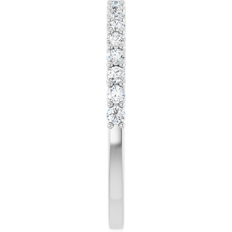Platinum 1/3 CTW Natural Diamond Anniversary Band