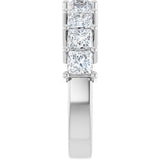 14K White Gold 2 1/4 CTW Lab-Grown Diamond Anniversary Band