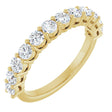 14K Yellow Gold 1 CTW Lab-Grown Diamond Anniversary Band