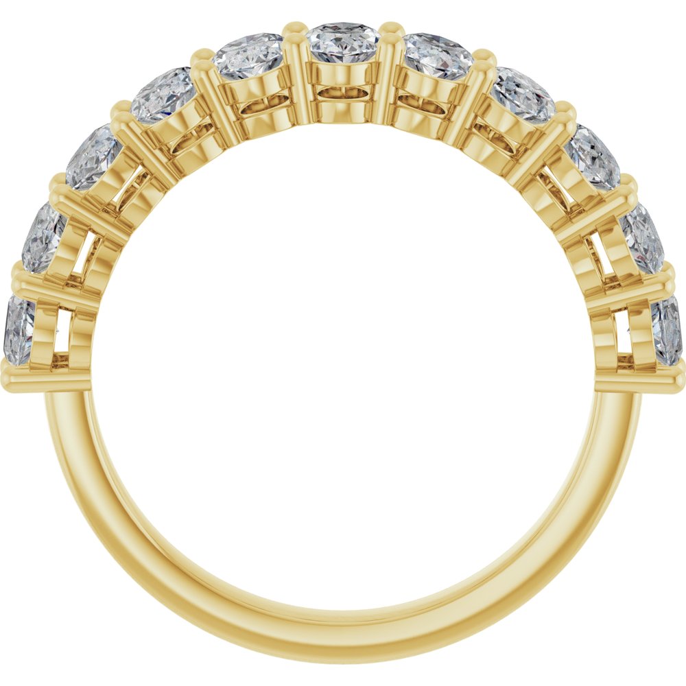 14K Yellow Gold 2 3/4 CTW Lab-Grown Diamond Anniversary Band
