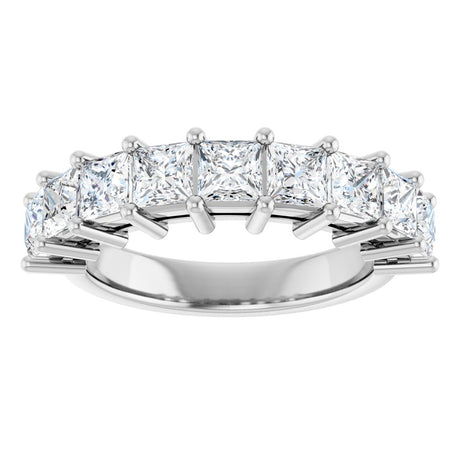 14K White Gold 2 1/4 CTW Lab-Grown Diamond Anniversary Band