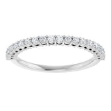 14K White Gold 1/3 CTW Lab-Grown Diamond Anniversary Band