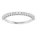 14K White 1/4 CTW Natural Diamond Anniversary Band