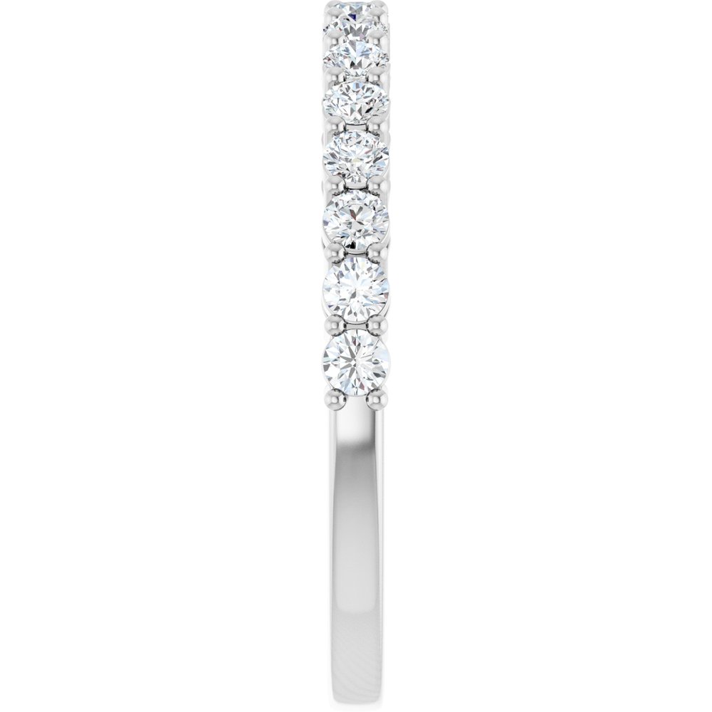 14K White Gold 1/2 CTW Lab-Grown Diamond Anniversary Band