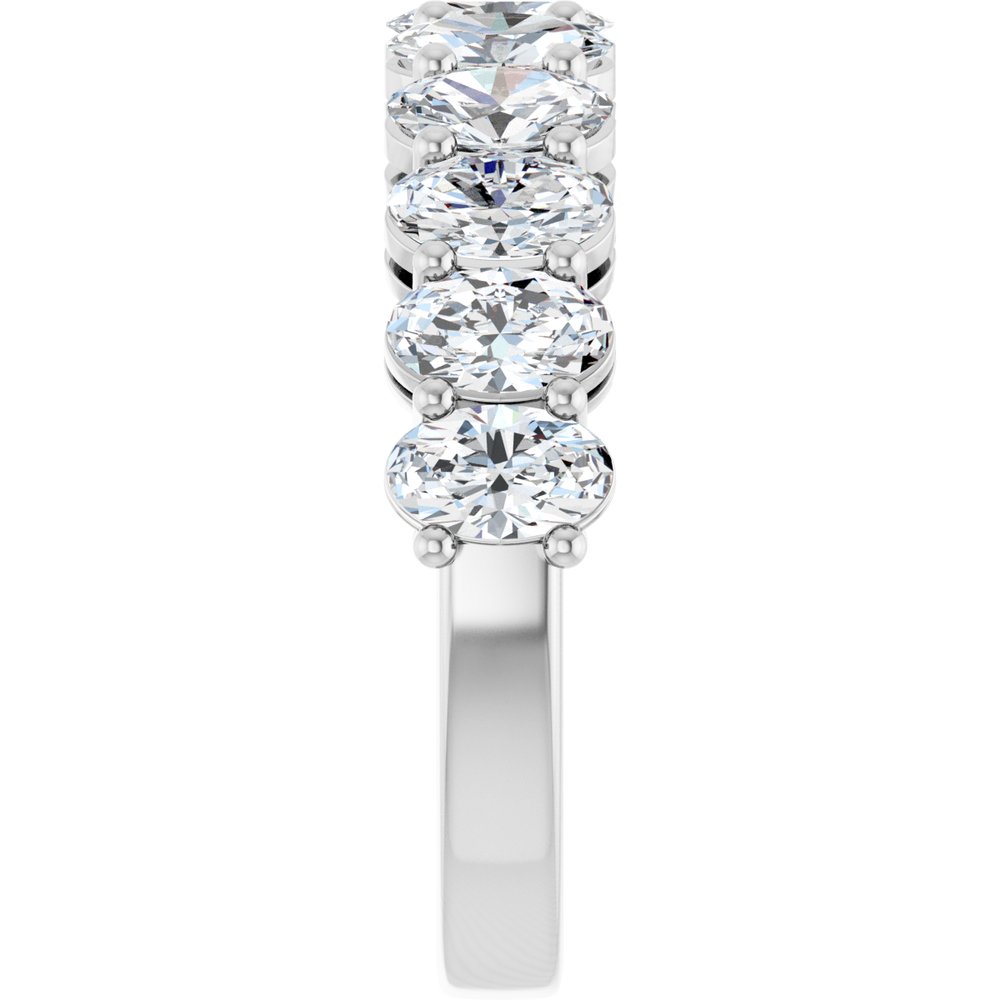 14K White Gold 2 3/4 CTW Lab-Grown Diamond Anniversary Band