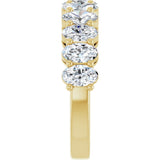 14K Yellow Gold 2 3/4 CTW Lab-Grown Diamond Anniversary Band