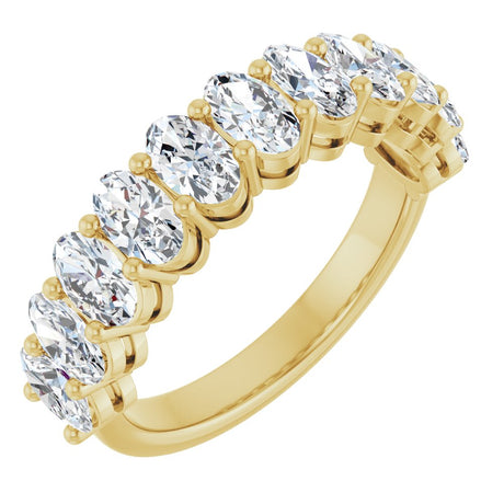 14K Yellow Gold 2 3/4 CTW Lab-Grown Diamond Anniversary Band