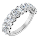 14K White Gold 2 3/4 CTW Lab-Grown Diamond Anniversary Band
