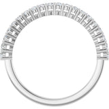 14K White Gold 1/3 CTW Lab-Grown Diamond Anniversary Band