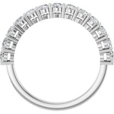 14K White Gold 3/8 CTW Lab-Grown Diamond Anniversary Band
