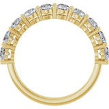 14K Yellow Gold 1 1/2 CTW Lab-Grown Diamond Anniversary Band