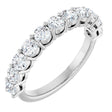 14K White Gold 1 CTW Lab-Grown Diamond Anniversary Band