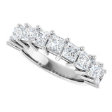14K White Gold 2 1/4 CTW Lab-Grown Diamond Anniversary Band