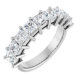 14K White Gold 2 1/4 CTW Lab-Grown Diamond Anniversary Band