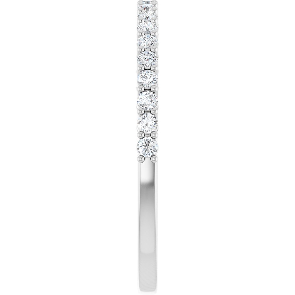 14K White 1/4 CTW Natural Diamond Anniversary Band