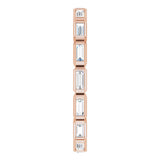 14K Rose Gold 1/2 CTW Natural Diamond Eternity Band Size 7.5