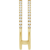 14K Yellow Gold 1/2 CTW Lab-Grown Diamond Ring Gurad