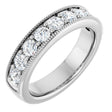 14K White Gold 3/4 CTW Lab-Grown Diamond Anniversary Band