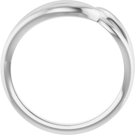 Sterling Silver Interlocking Circle Ring