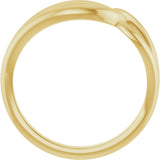 14K Yellow Interlocking Circle Ring