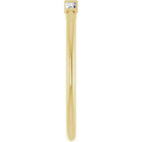 14K Yellow Gold 1/6 CTW Natural Diamond Stackable Ring