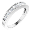 14K White 1/2 CTW Natural Diamond Anniversary Band