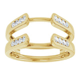 14K Yellow Gold 1/2 CTW Lab-Grown Diamond Ring Gurad