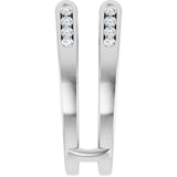 14K White 1/2 CTW Lab-Grown Diamond Ring Gurad